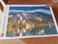 Puzzle 500 elementów górski pejzaż NOWE