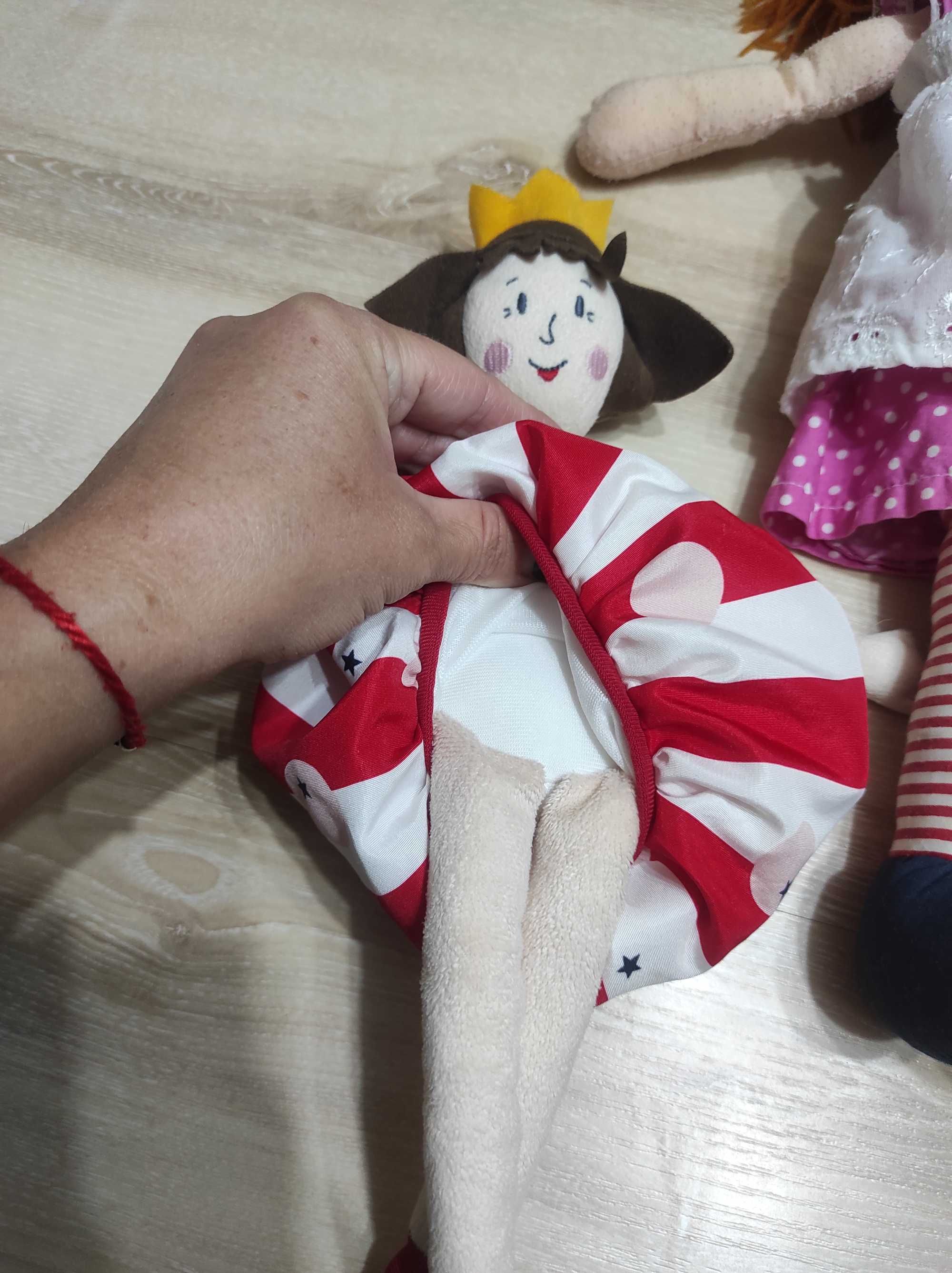 Набор, комплект мягких игрушек, 2 большие мягкие куклы