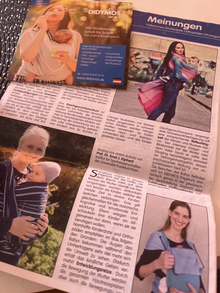 (NEGOCJANCJA) NOWA husta dla dziecka oryginalna DIDYMOS