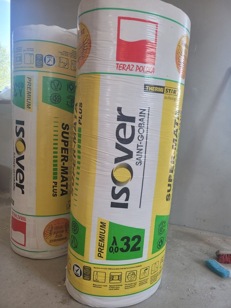wełna  ISOVER SUPER-MATA plus 032 20 cm