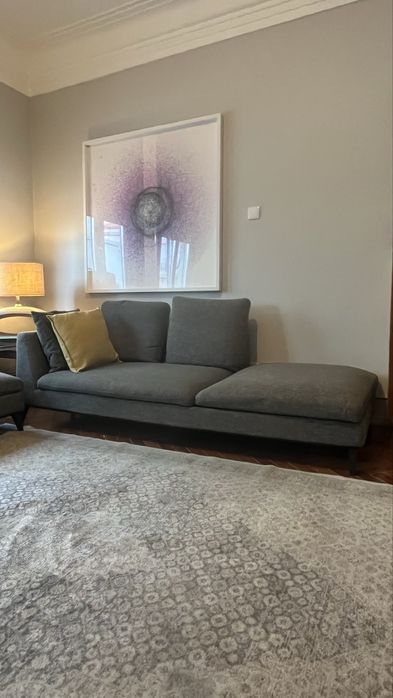 Par de sofas Area cinza