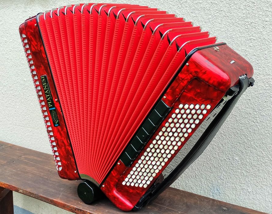 Włoski akordeon Piatanesi Ottavianelli Musette - świetny stan !