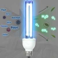 Ультрафиолетовая кварцевая лампа 25 Вт / дезинфектор для дома