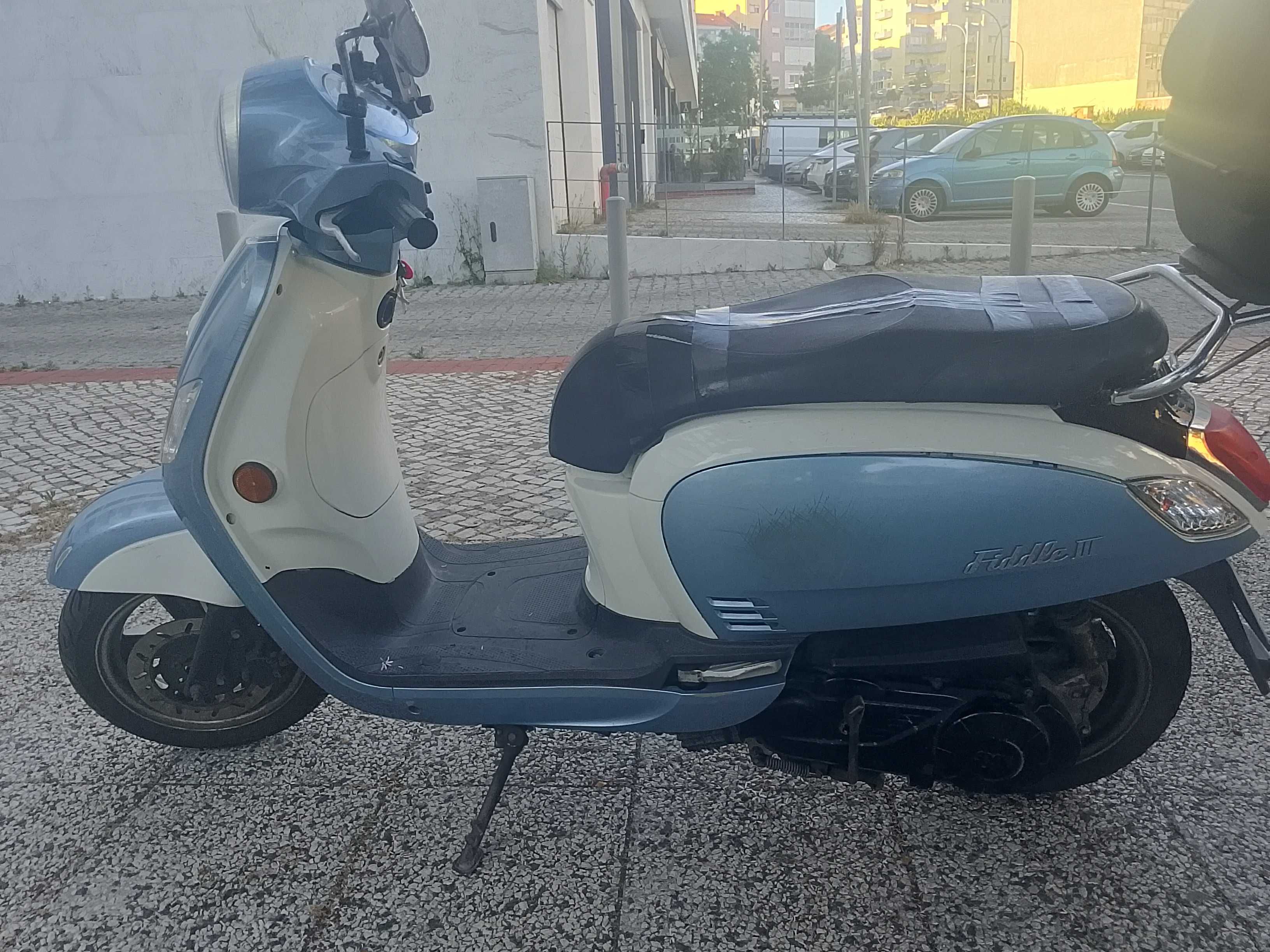 Sym fiddle 3 125, 2017 Model