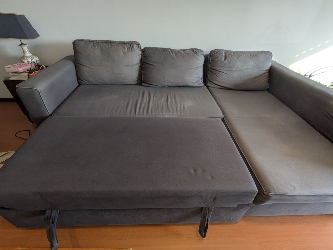 Sofá-cama manstad IKEA usado