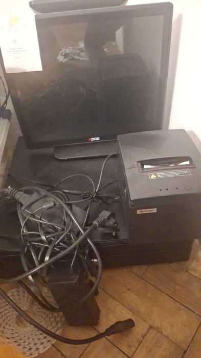 POS completo com caixa de dinheiro e impressora