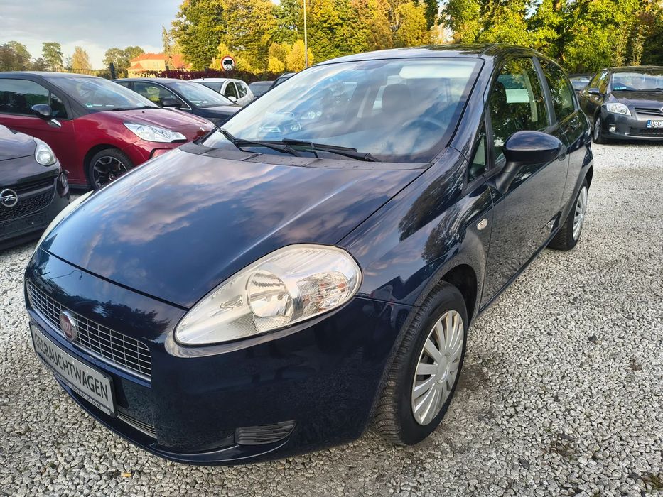 Fiat Grande Punto 1.2 1-Wlasciciel Z Niemiec Bezwypadkowy