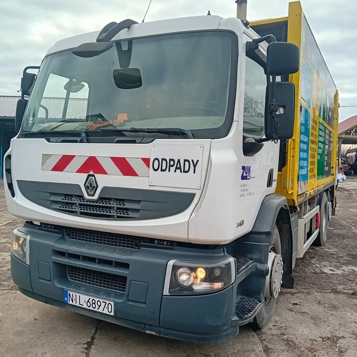 Renault Premium śmieciarka zabudowa beczka asenizacyjny,  hakowiec