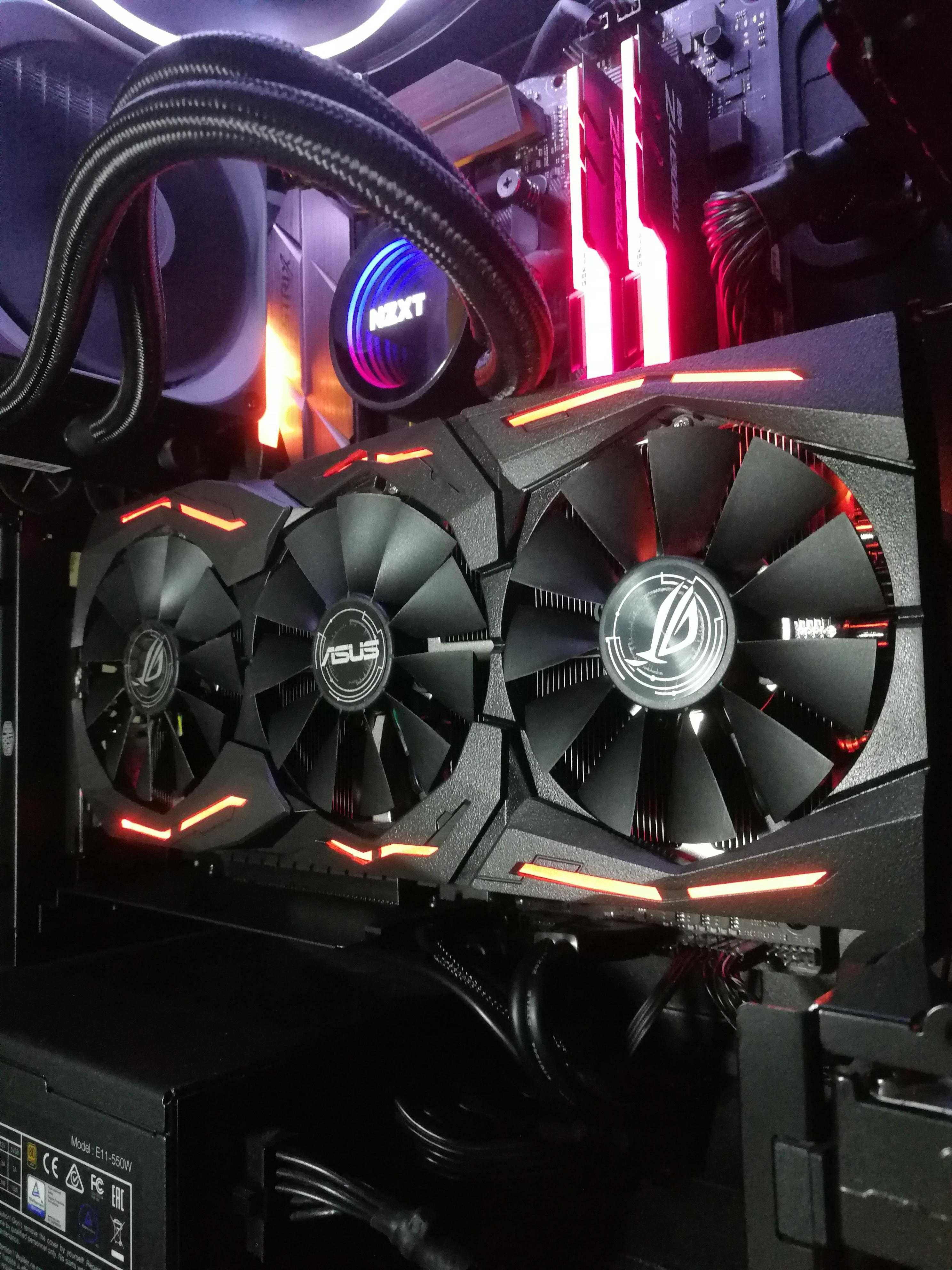 Placa GPU LEDS Aura -STRIX  1060/ 1070/ 1070 TI /1080 /1080 TI /RX 580