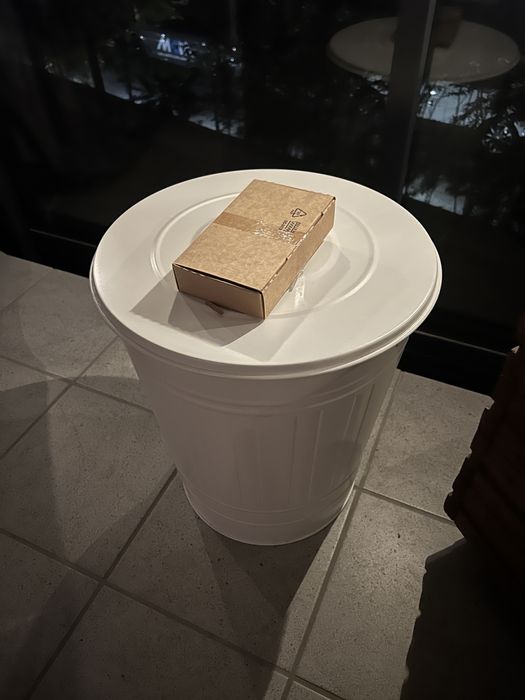 NOWY Kosz na śmieci metalowy IKEA KNODD