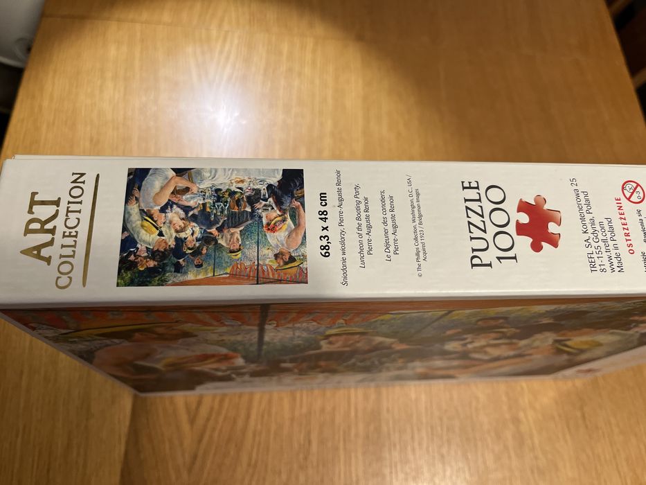 Puzzle 1000 kompletne Trefl Renoir Art Collection