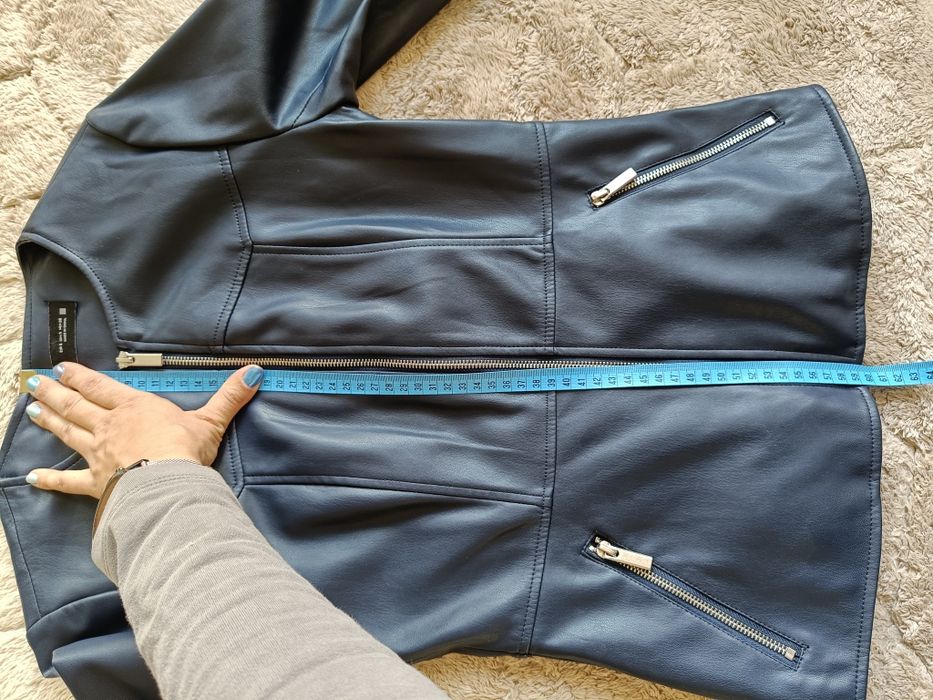 Zara kurtka ekoskora