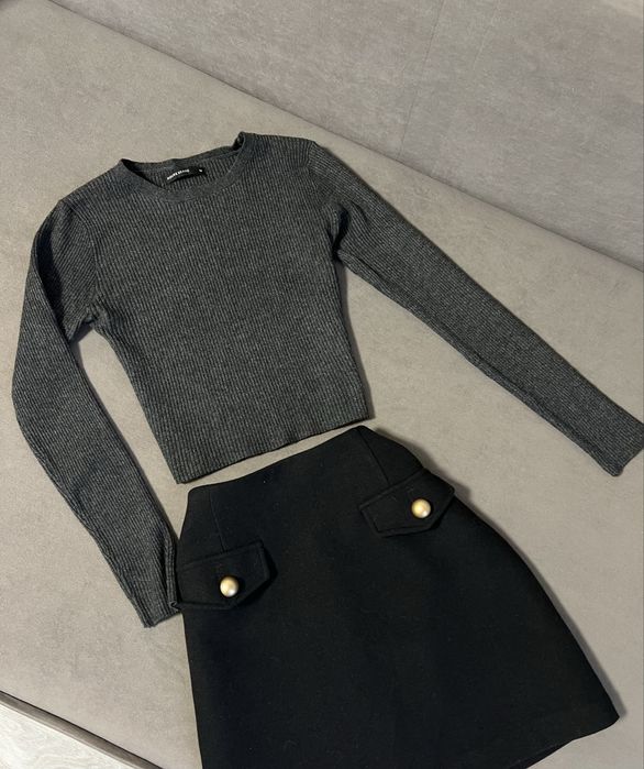 Вкорочений трикотажний лонг