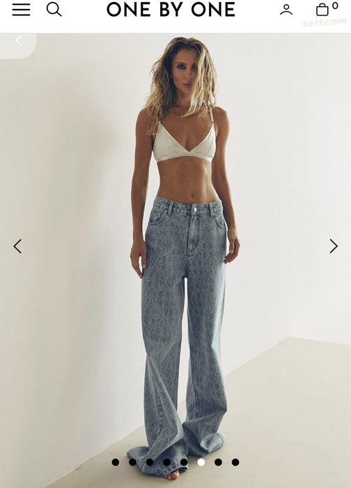 Джинси one by one, сині джинси, джинсы