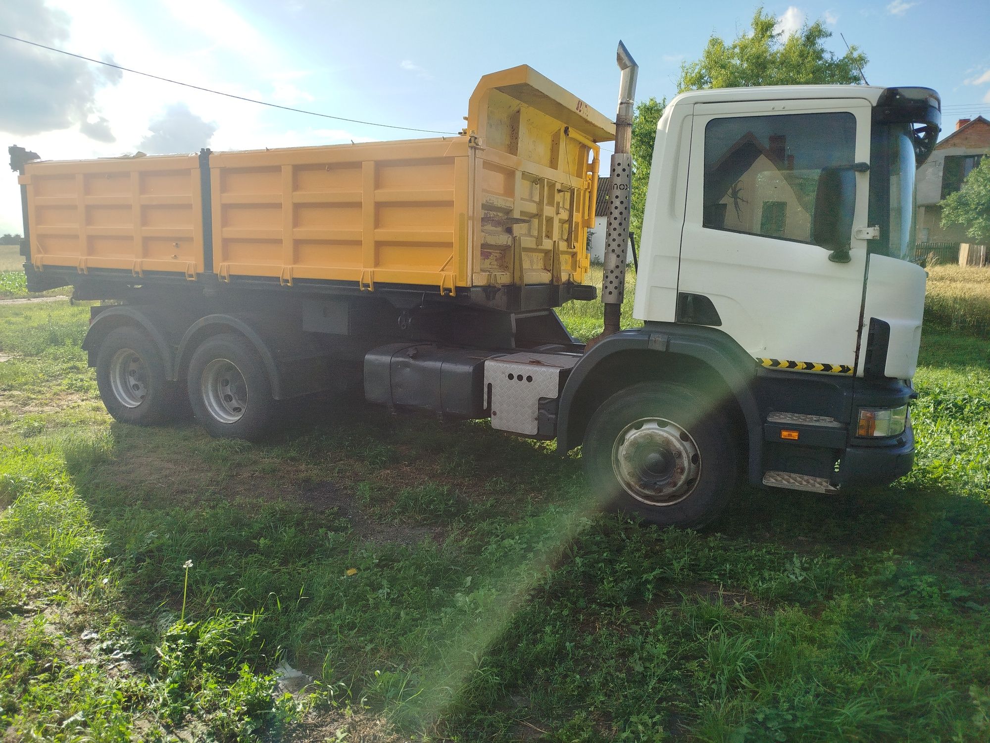 SCANIA 94C wywrotka 3- osiowa  umowa