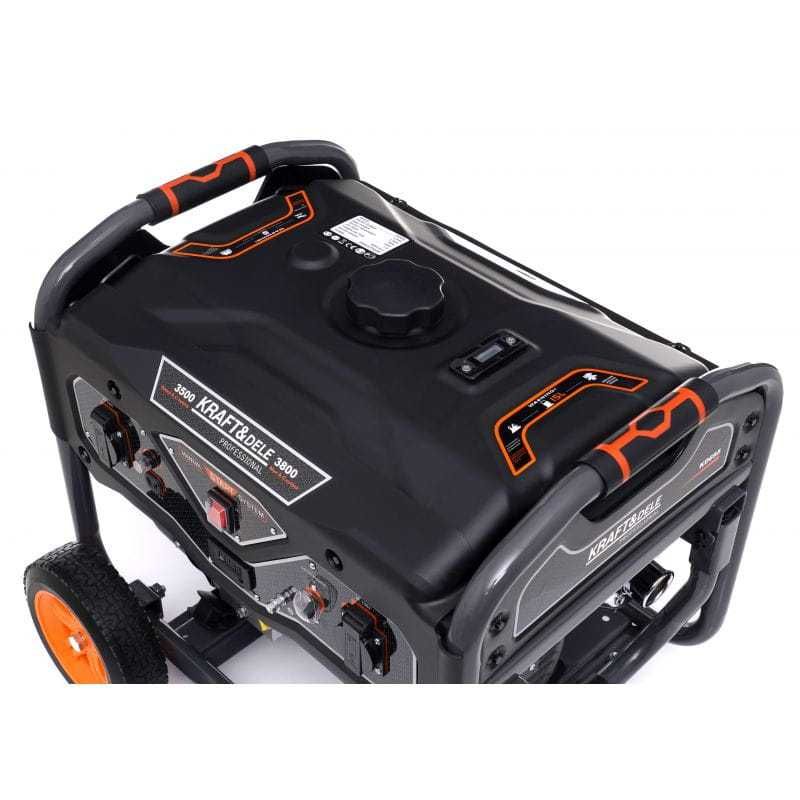 KRAFT&DELE Agregat Prądotwórczy Generator 3,5kw Prąd Avr 380v