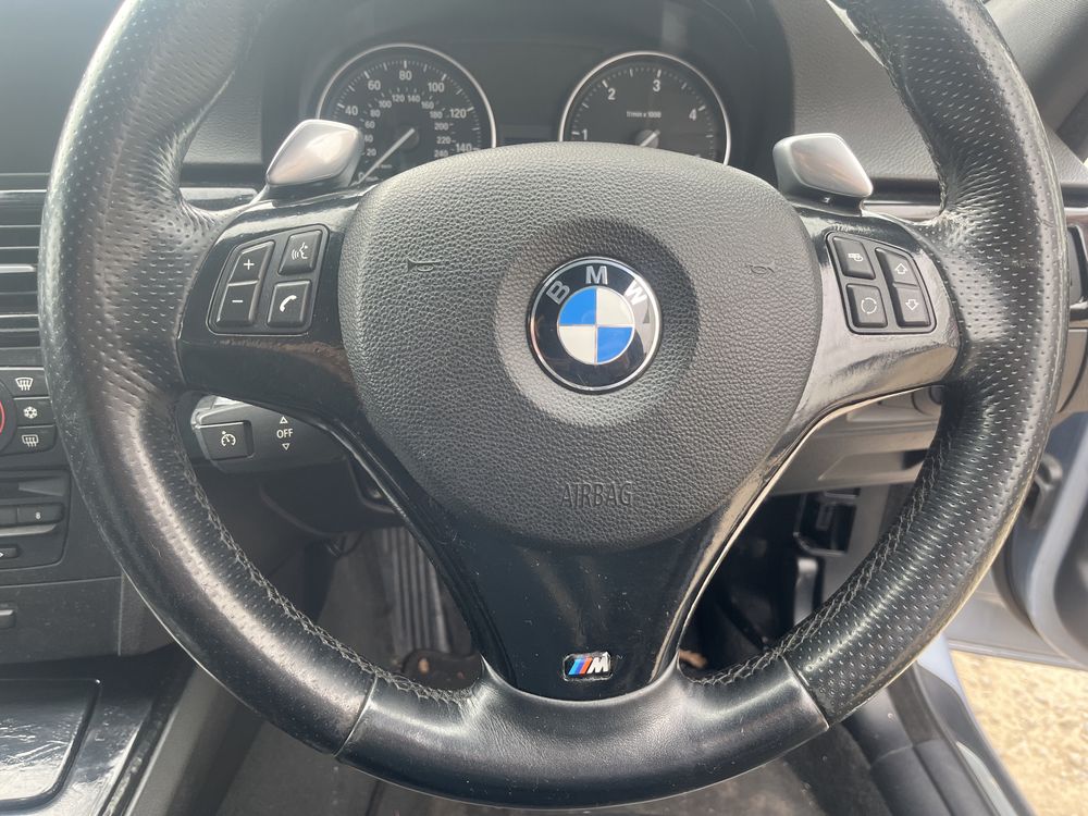 Kierownica bmw e90 e91 e92 e87 m pakiet lopatki multi air bag poduszka