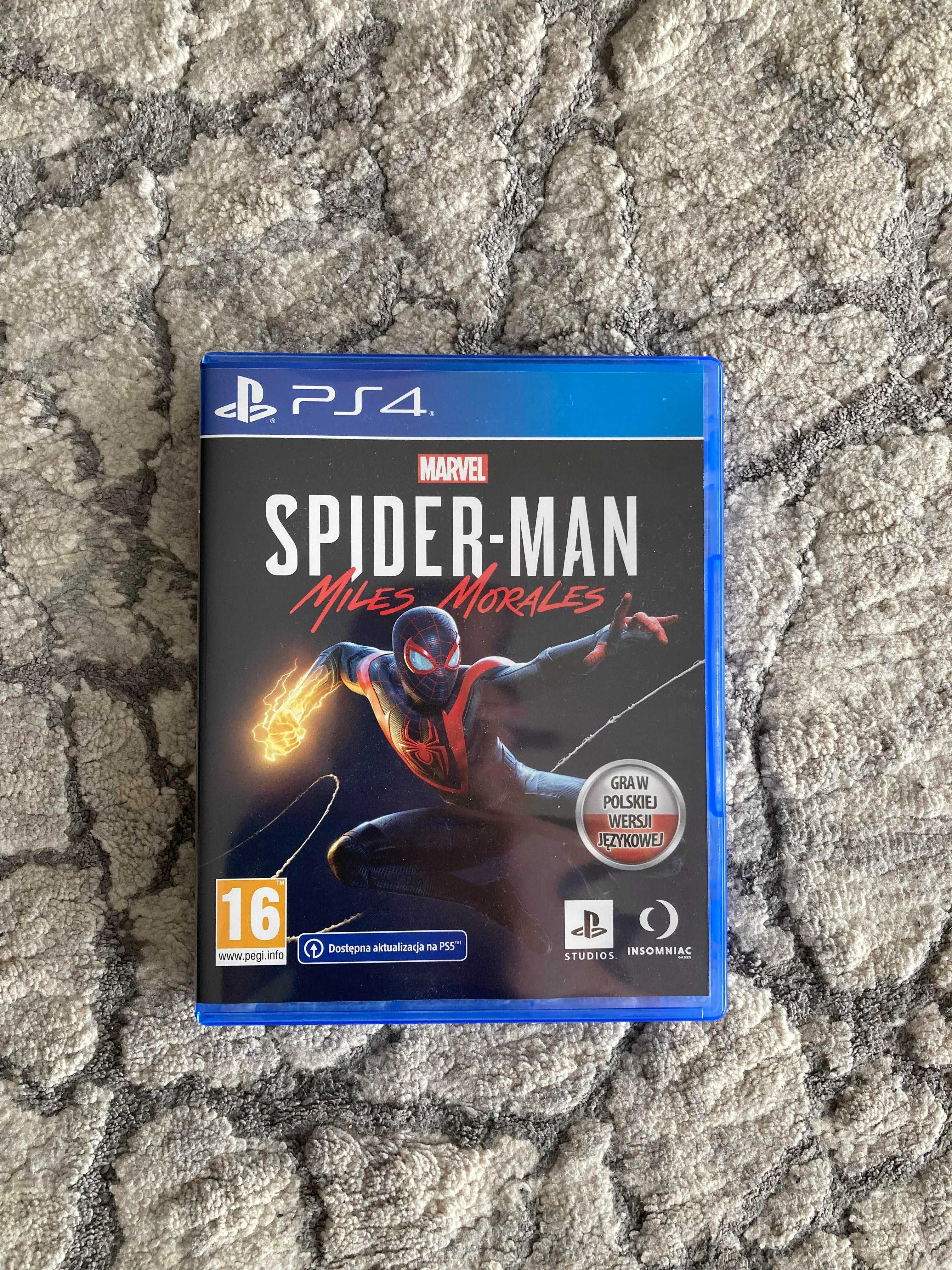 gra spider man miles morales ps4