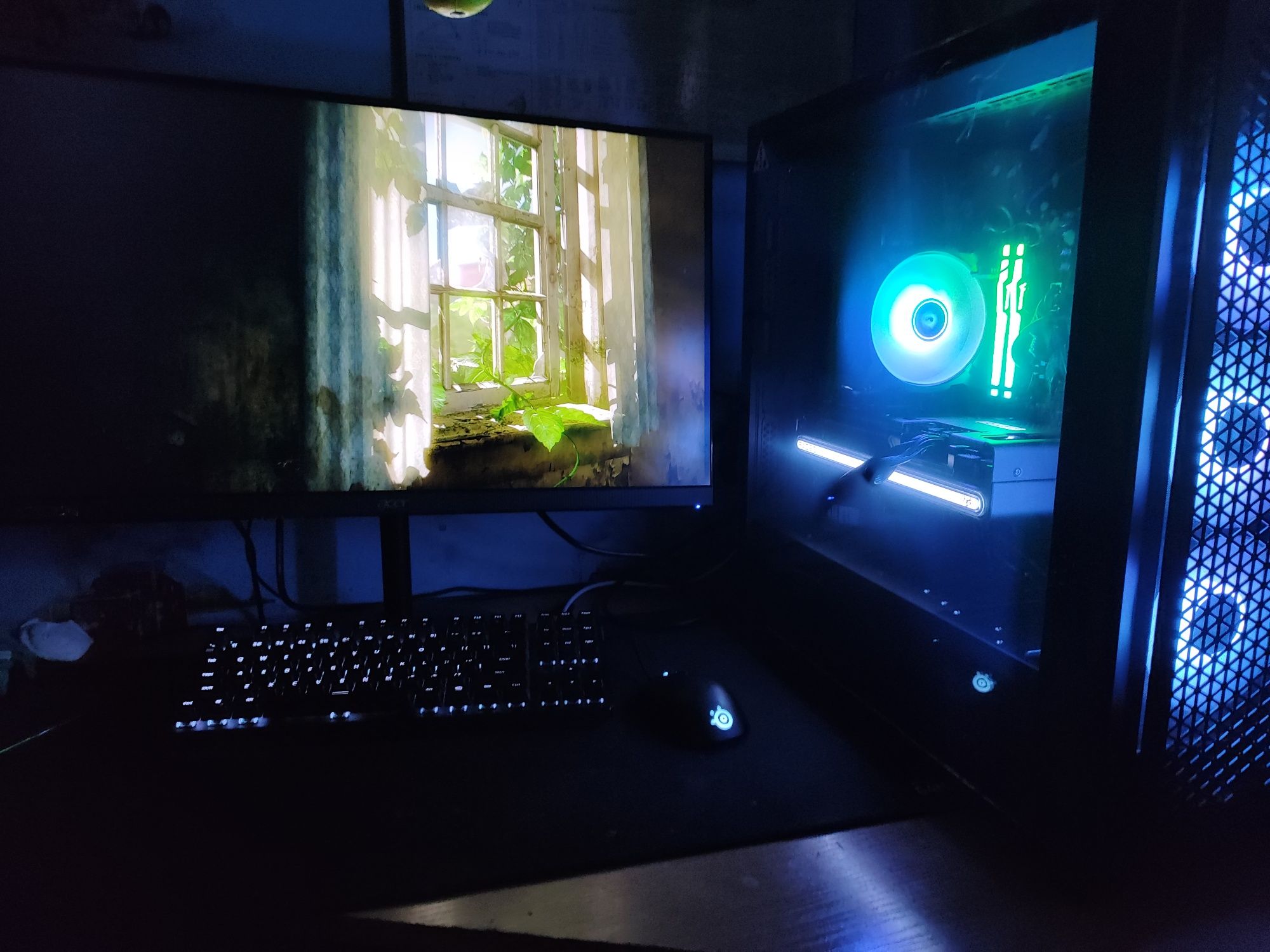 komputer gamingowy + monitor 2k180hz