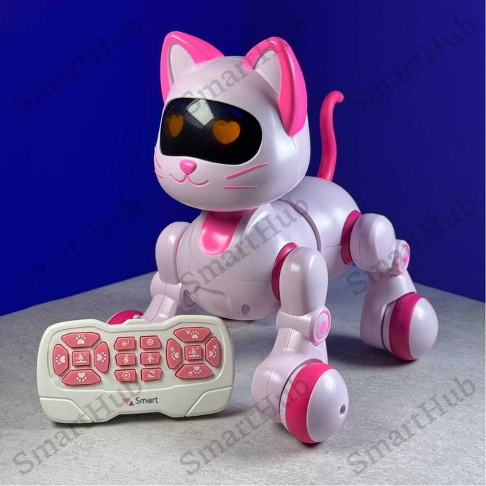 Котик на радіокеруванні Pinky Kitty, Киця на пульті, Іграшка Робот