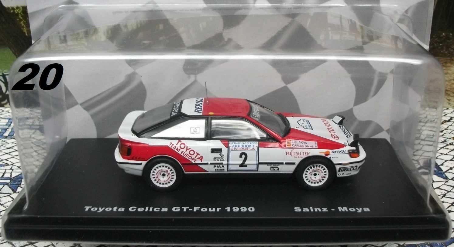 Renault, Ford, Audi, Lancia, Porsche,Citroen, rally WRC  Salvat - 1:43