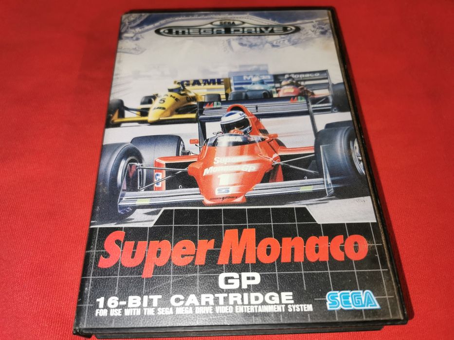 Super Monaco F1 SEGA MEGA DRIVE gra (oryginał testowany) sklep