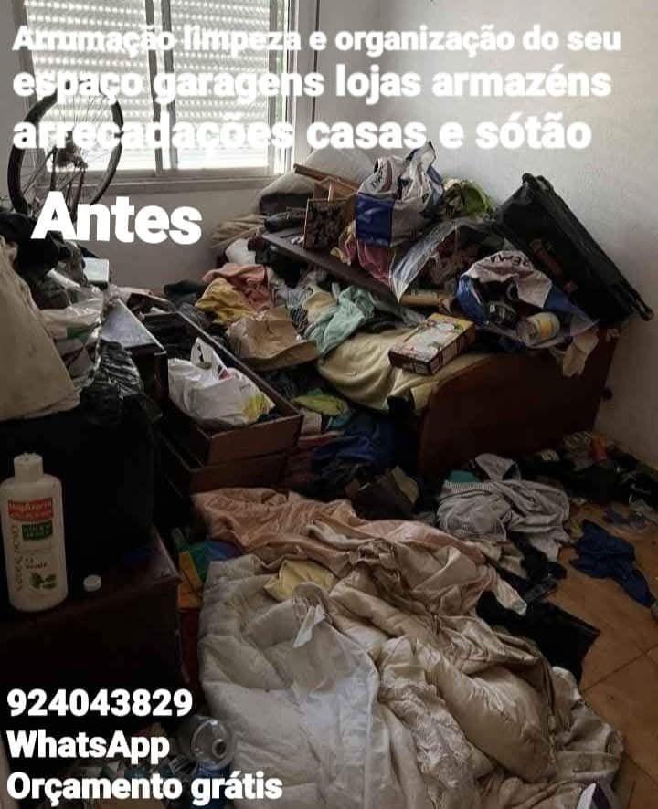 Faço limpeza geral cumulação de lixo tb faço Demolição Recolha entulho