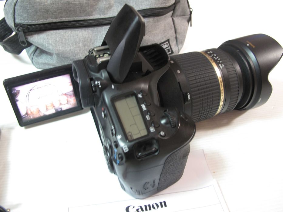 Canon 60D + 18-270 VC (Estabilizador) Tamron 19 mil Disp-Ver descrição