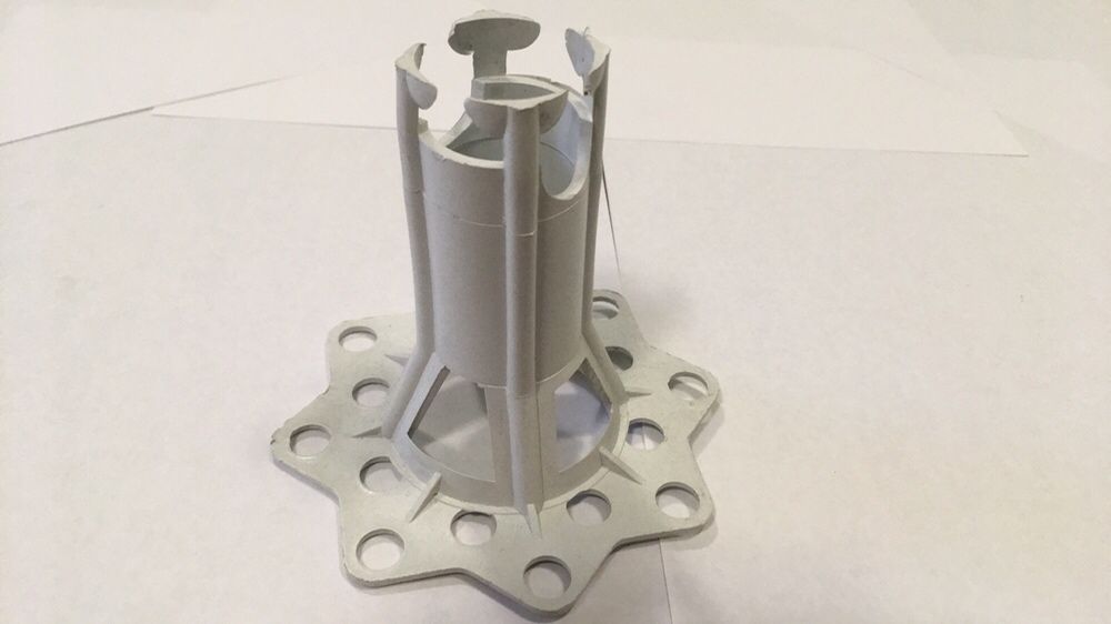 Подставки для арматуры - фиксаторы защитного слоя арматуры. Завод.