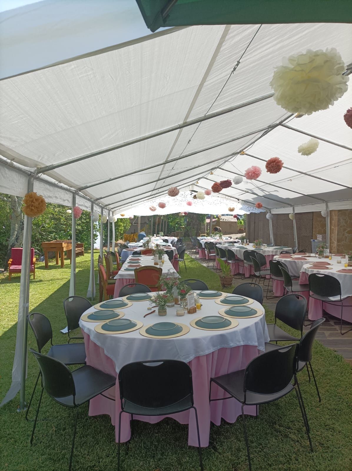 Tenda para Aluguer – 12m x 6m