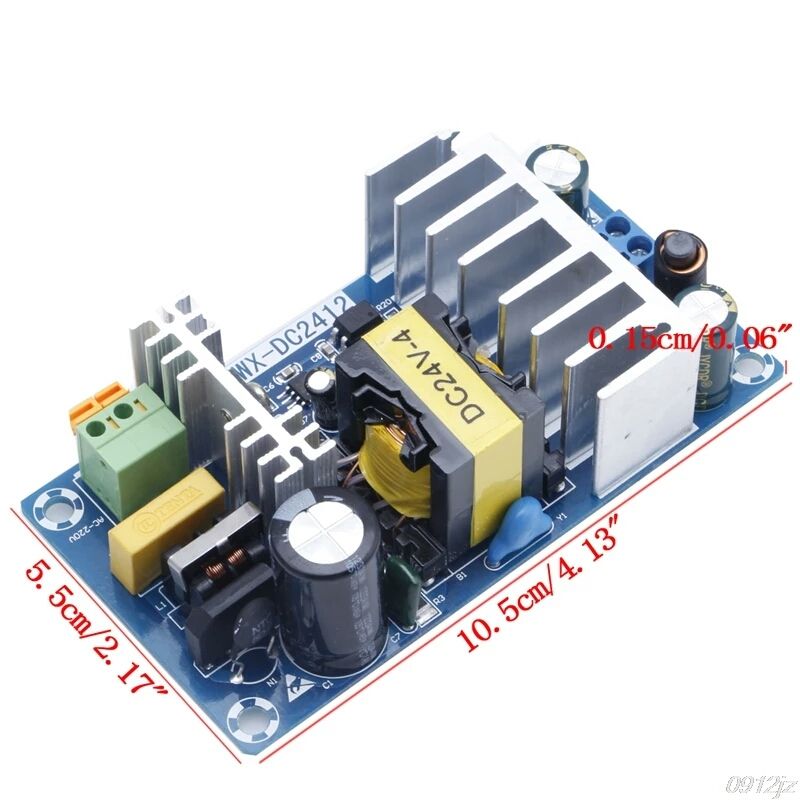 импульсный источник питания АС-DC 220-24V. Блок питания 6А. 24 вольта