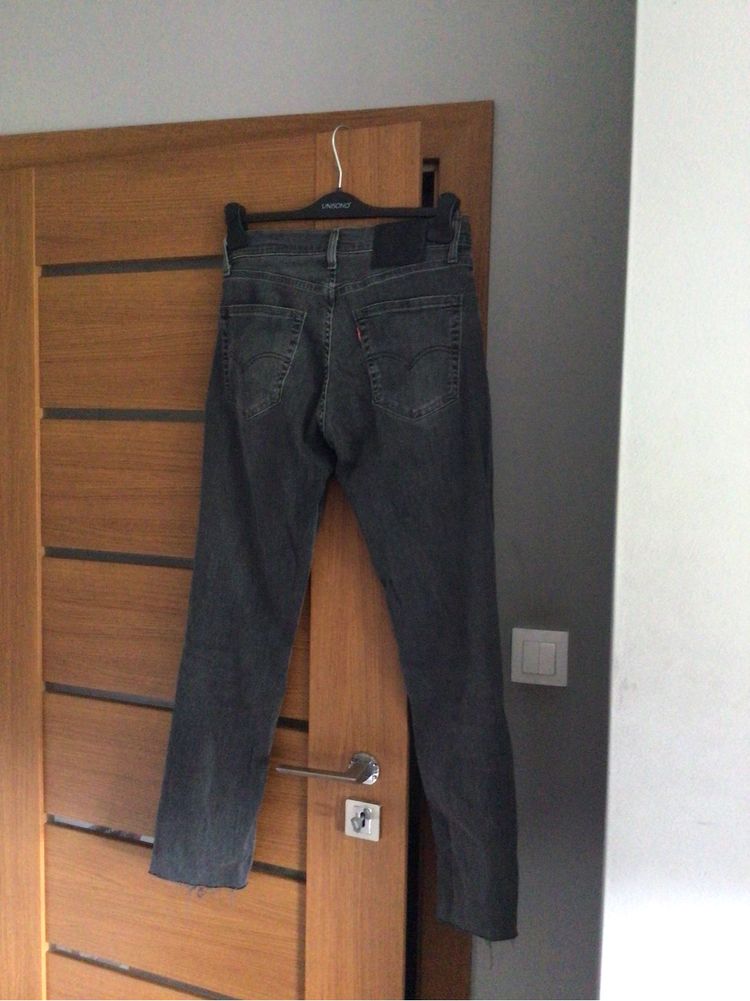 szare jeansy levi’s 511 w31