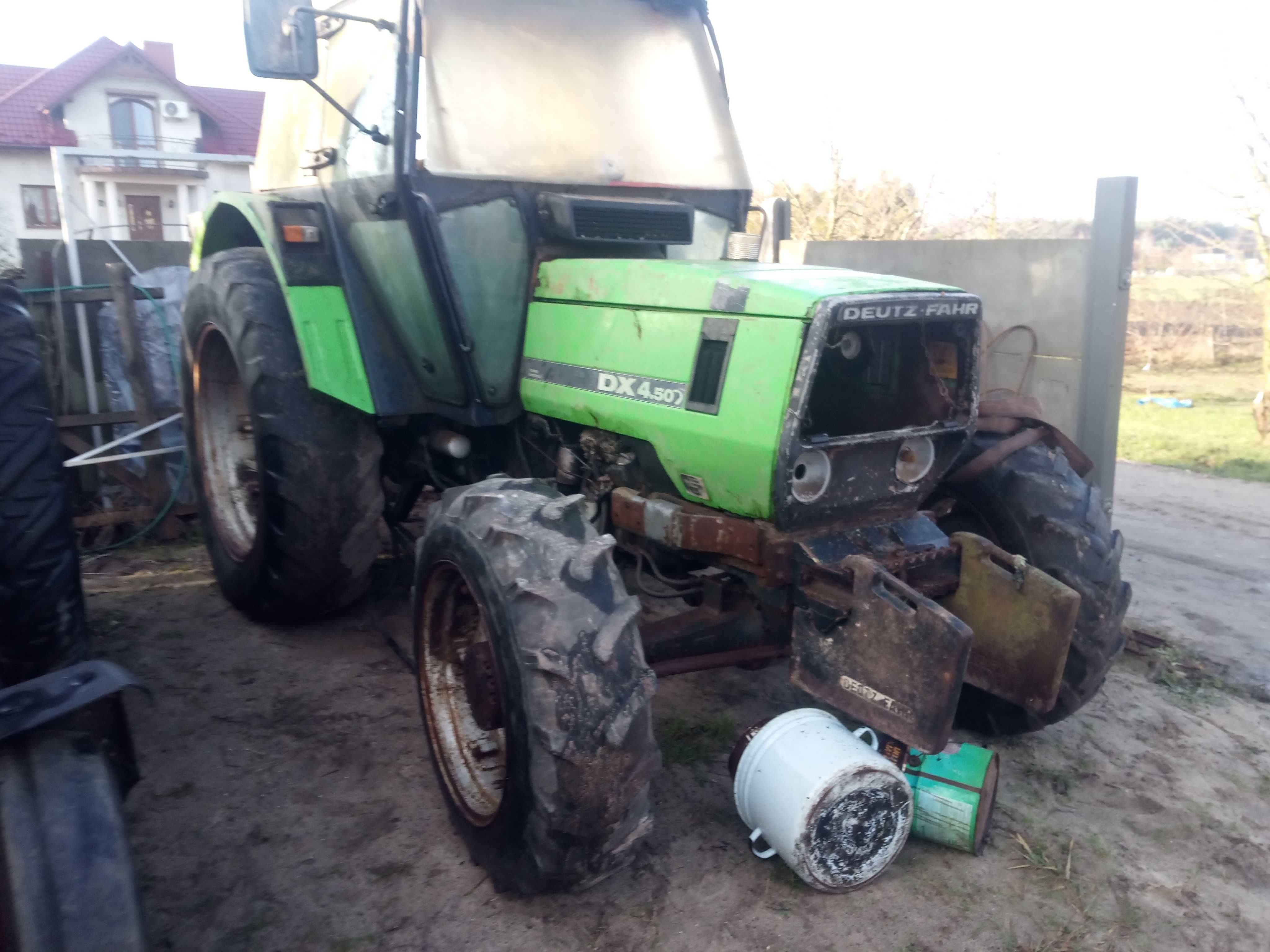 Deutz DX 4.50 oś przednia 4.70 napęd SIGE DX 86 i 92 i 4.30 zwolnica