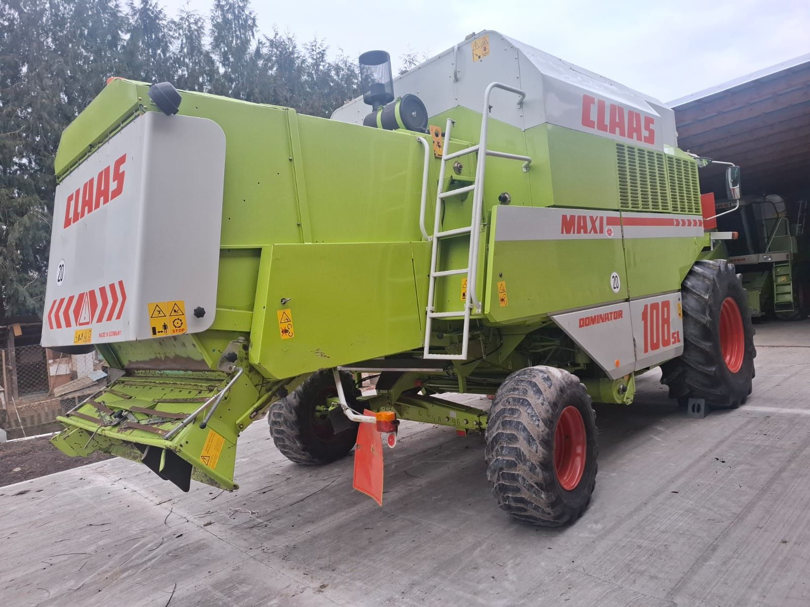 claas dominator 108 sl Maxi heder 5.1m