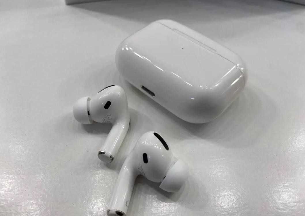 airpods Pro без шумки 1в1 Lux Навушники Бездротові +чохол