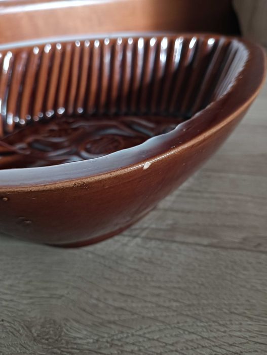 Ceramiczne naczynie do powieszenia na ścianie serce na pudding