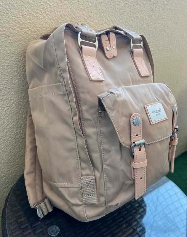 Mochila Vintage Classica Himawari Bege