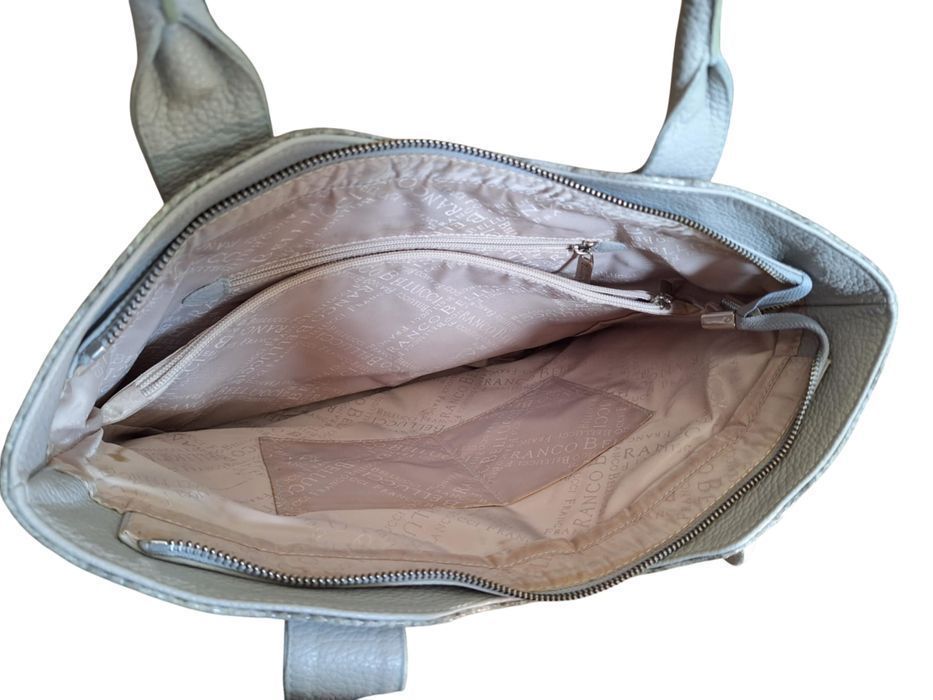 Franco Bellucci Skórzana Damska Torebka Na Ramię