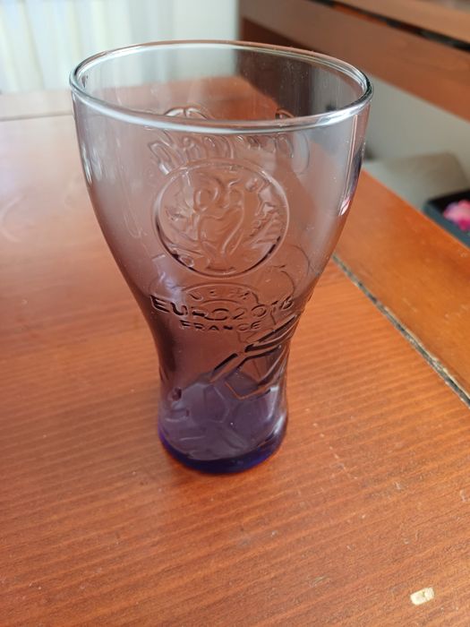 Kolekcjonerska szklanka COCA COLA EURO  2016