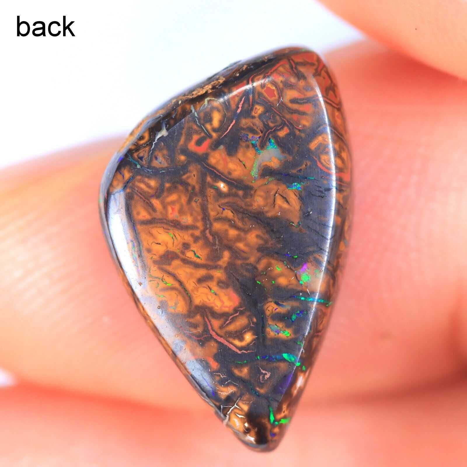 Талисман натуральный австралийский камень опал 6.31 Карат BOULDER Opal