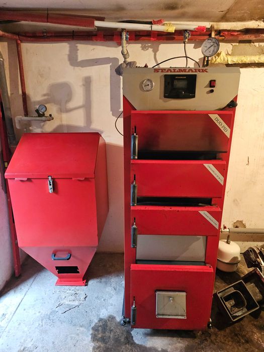 Piec Kocioł na Drewno i Ekogroszek Stalmark Duo Pid 21kw