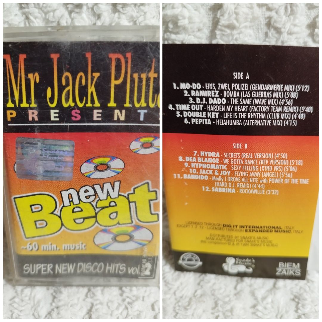 Kaseta magnetofonowa "Mr Jack Pluta" / 2 Albumy