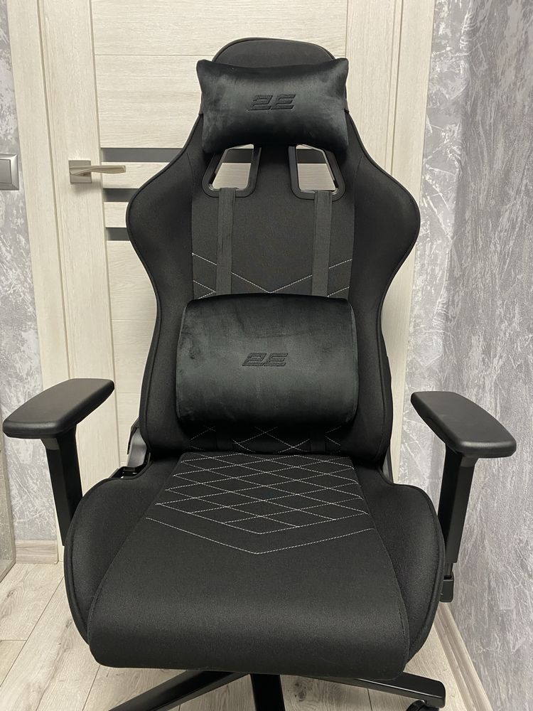 Крісло ігрове (геймерське, офісне) 2E Gaming BUSHIDO II Dark Grey