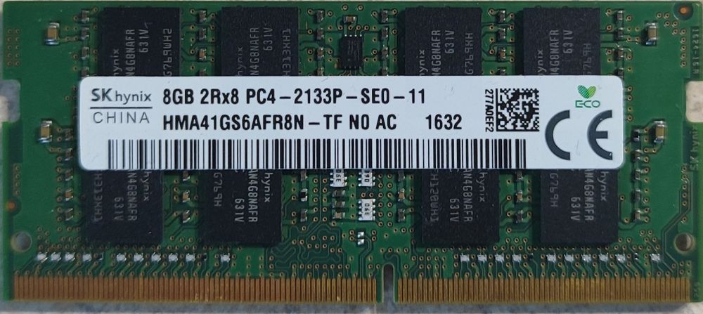 Оперативна пам'ять DDR4 8 Gb, для ноутбука