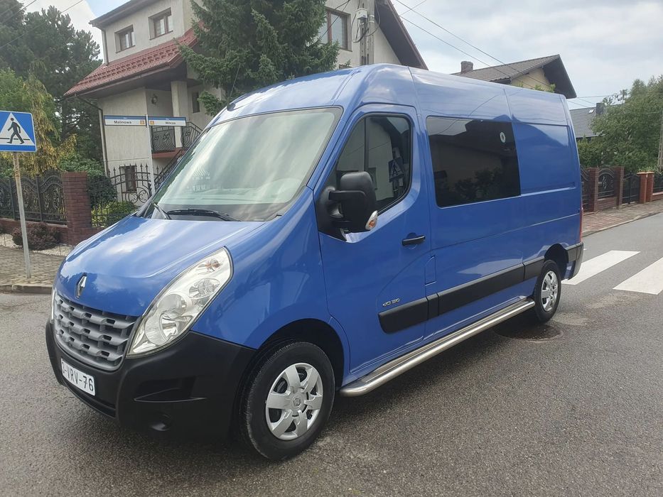 Renault Master  2,3 Diesel 150 KM  Dubel Kabina  !! Opłacony !! Serwisowany !!!