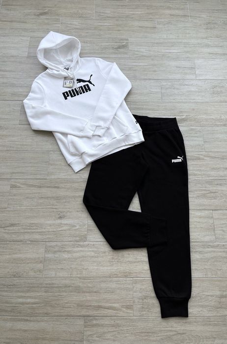 США! Теплі жіночі спортивні костюми Puma ESS Оригінал! На Флісі S,M,L