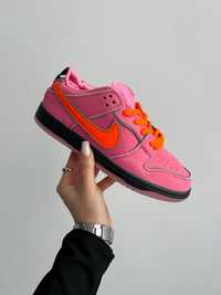 Nike SB Dunk Low "Powerpuff Girls - Blossom",найк,данк,данк лоу,dunk.
