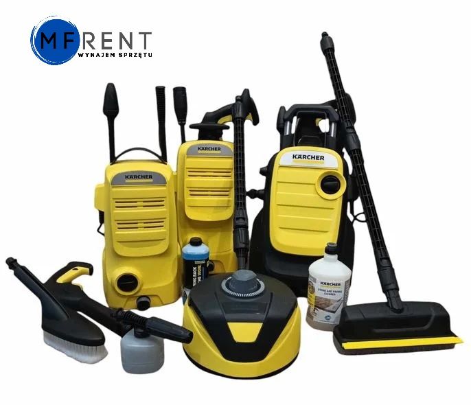 Wynajem myjka ciśnieniowa Karcher K2, Karcher K4, Karcher K5, lanca