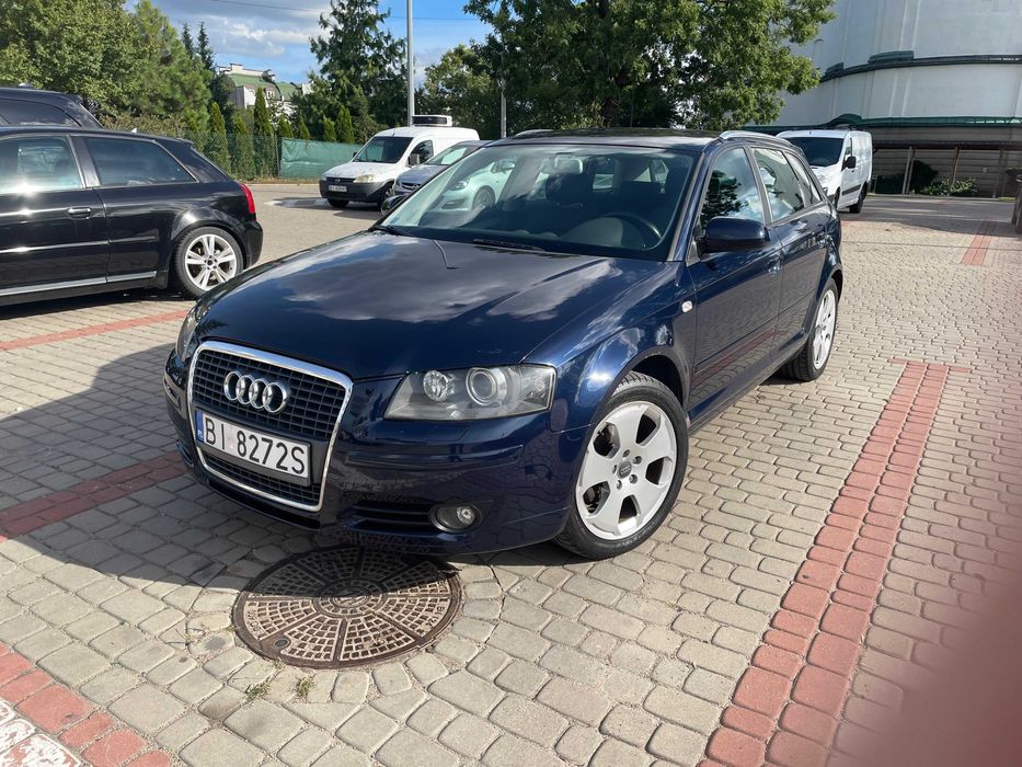Audi A3 Sportback 1.8 TFSI 160KM. 1- właściciel w Polsce, 2007r.