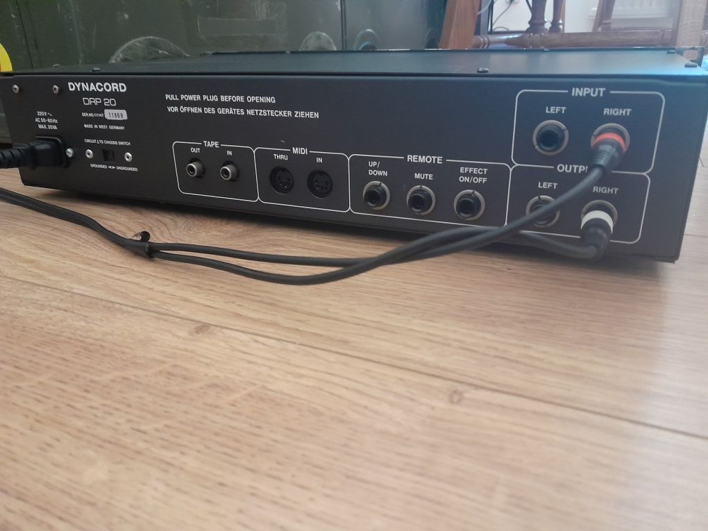 Dynacord DRP 20 multiefekt, reverb, delay, echo